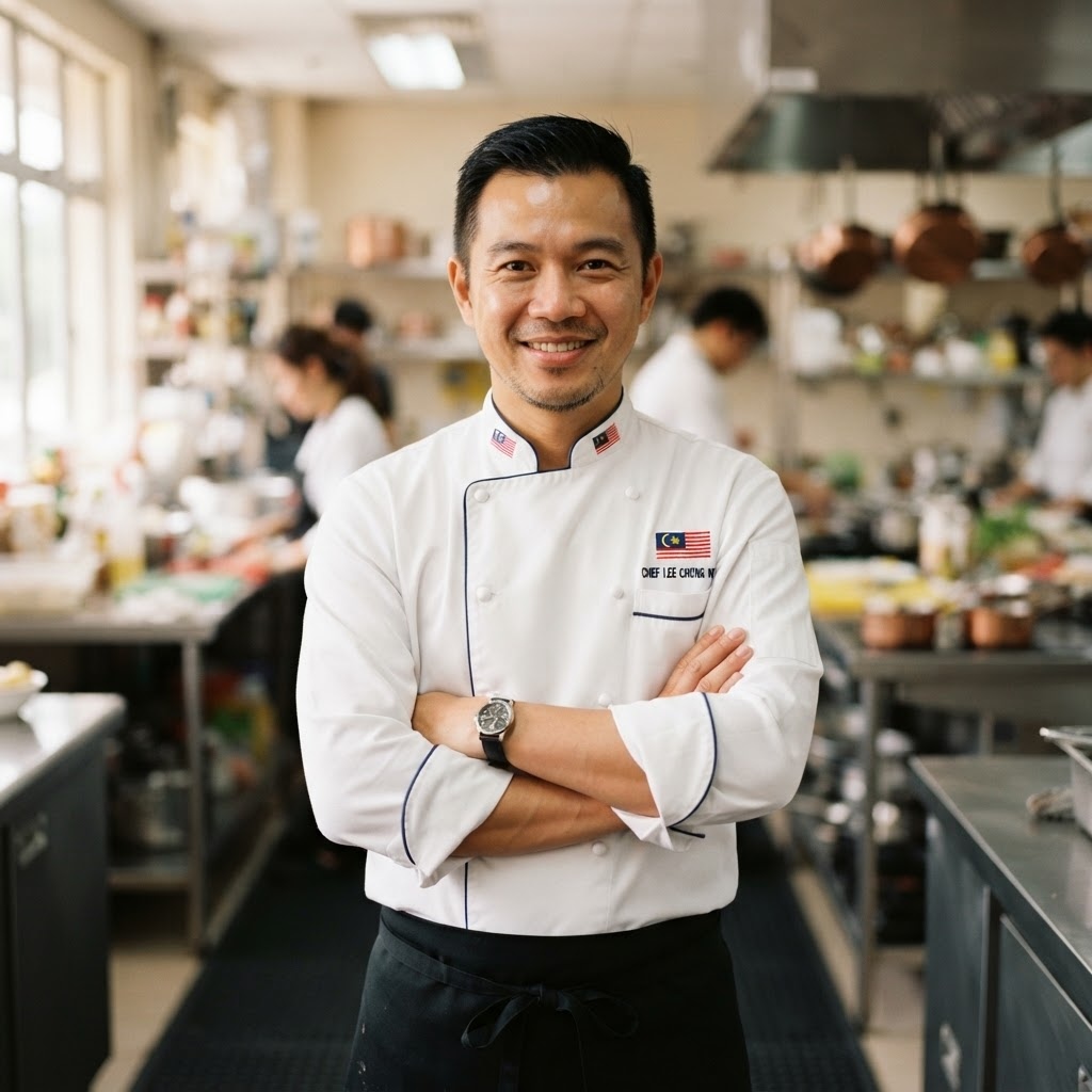 Instructor at Institut Latihan Perindustrian Shah Alam, teaching Culinary Arts